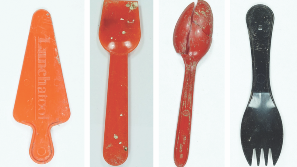 Spoons, spatulas and forks found at the Castell Henllys site