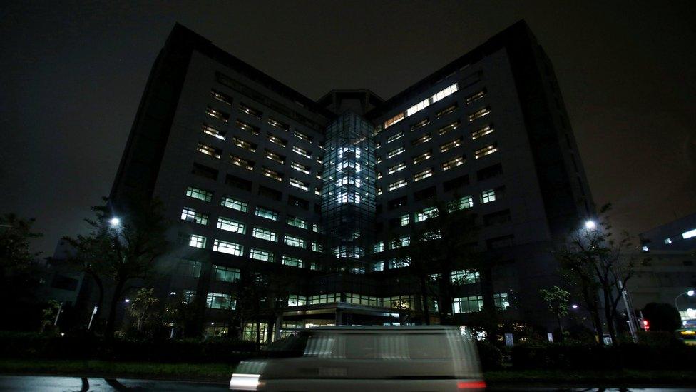 A van is seen on a road in front of Tokyo Regional Immigration Bureau which includes the Tokyo detention center in Tokyo, Japan, December 2, 2015.