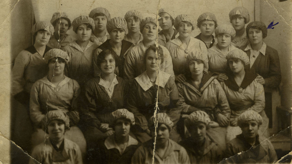 Munitions workers