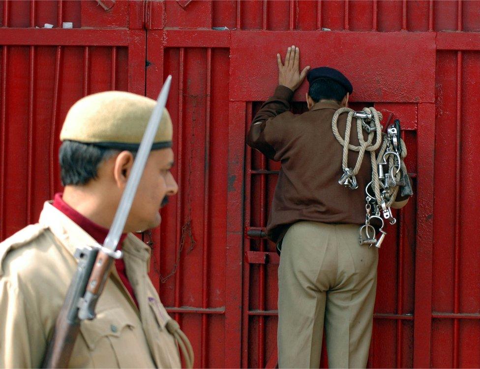 File picture of India prison