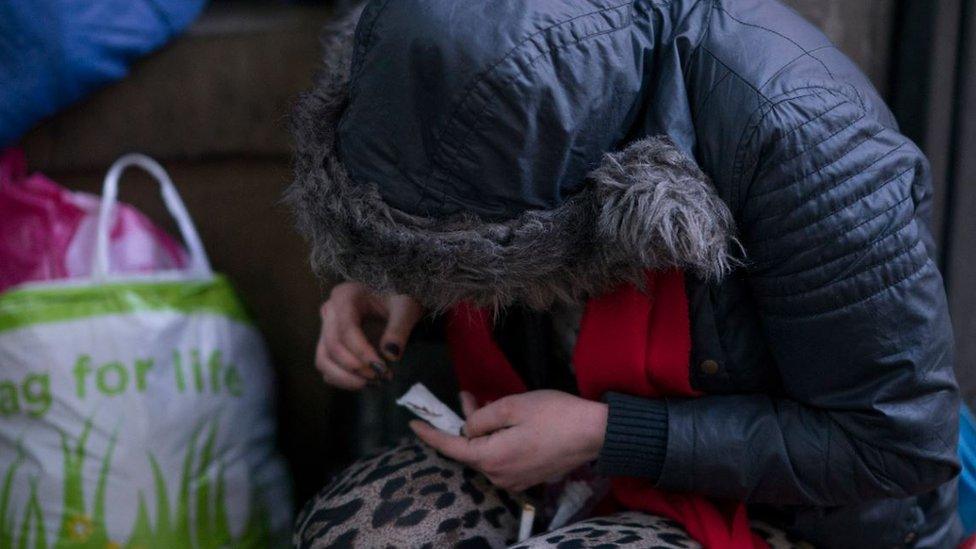 Begging in Manchester