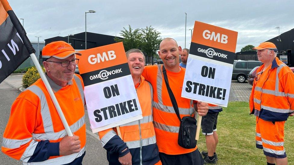 Bin strike