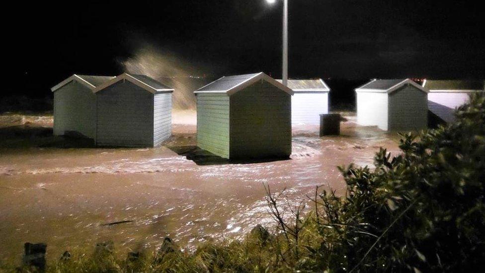 Weston-super-Mare beach huts