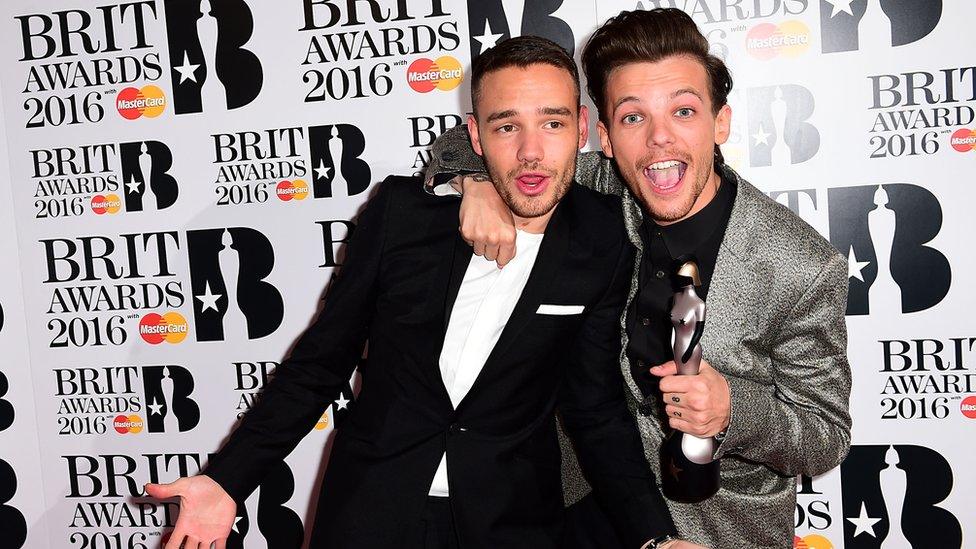 One Direction members Liam Payne and Louis Tomlinson