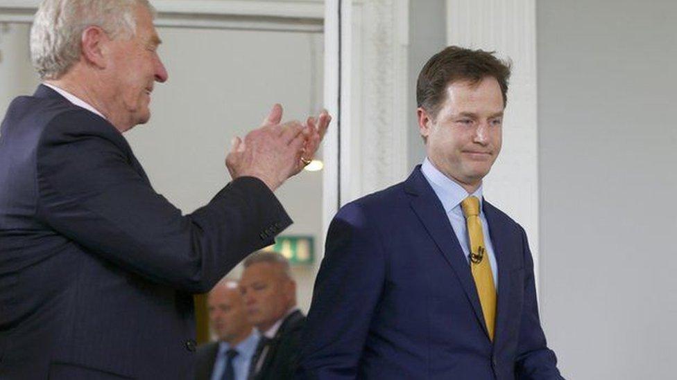 Nick Clegg resigns