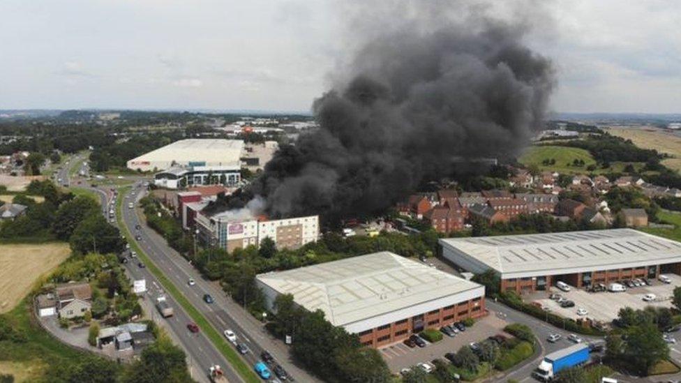 Premier Inn fire