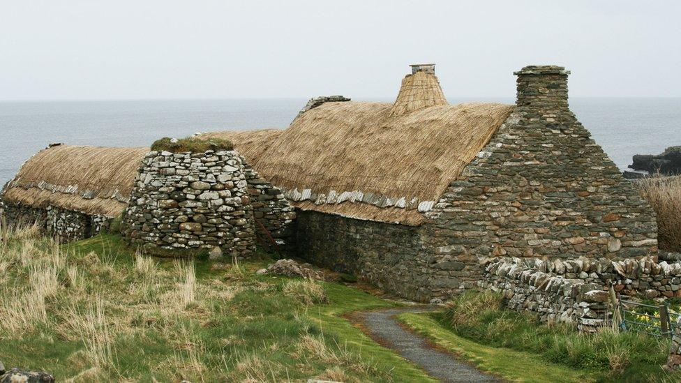 Shetland crofthouse