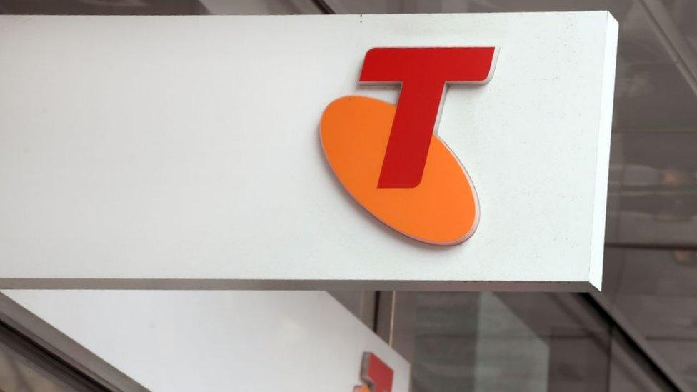 telstra sign