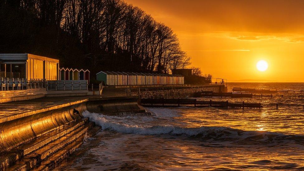 SUNDAY - Sunset at Colwell bay