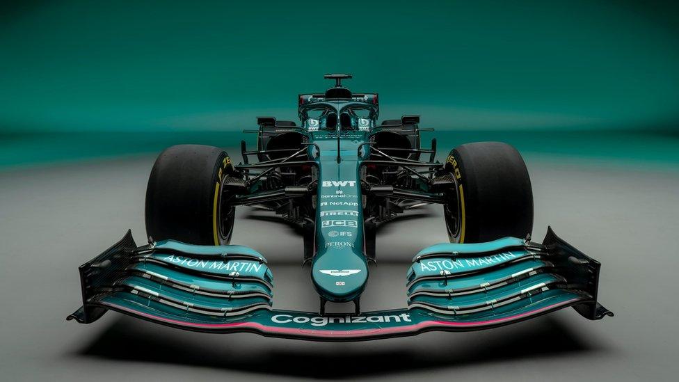 Aston Martin Cognizant F1 car