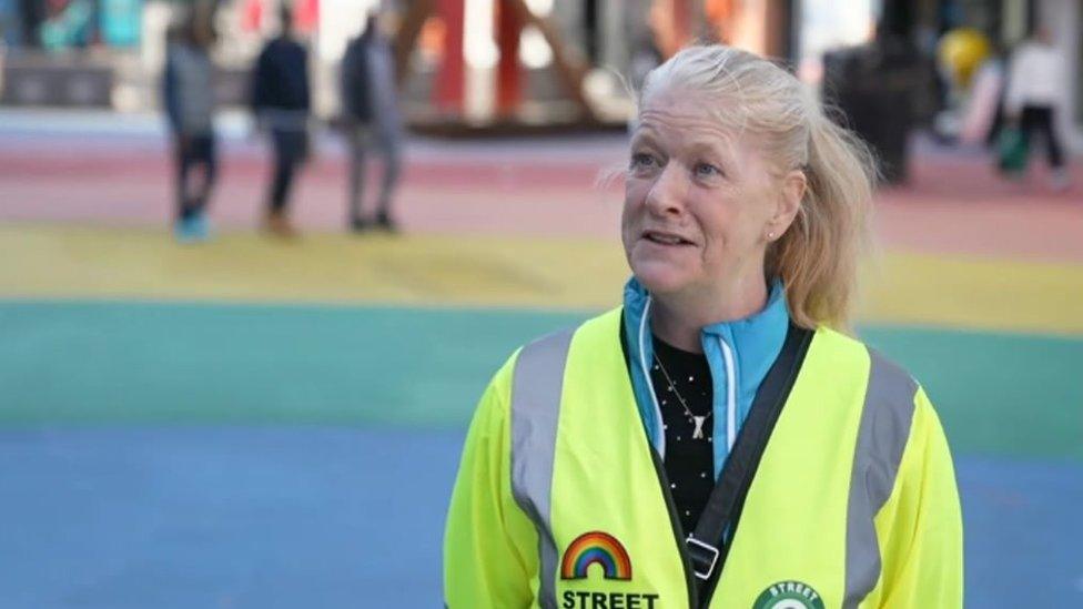 Rainbow StreetWatch volunteer