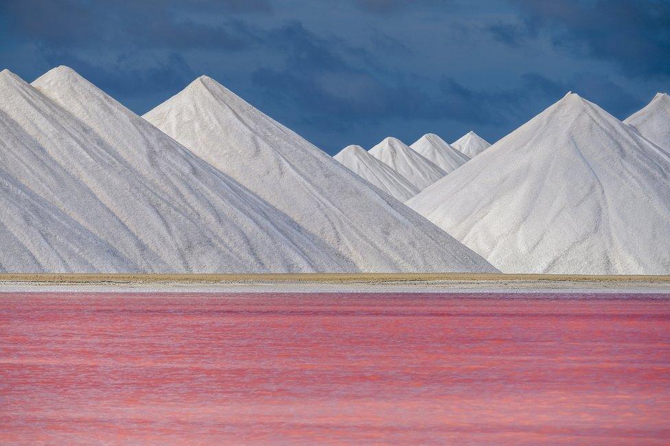 A landscape view of mountains