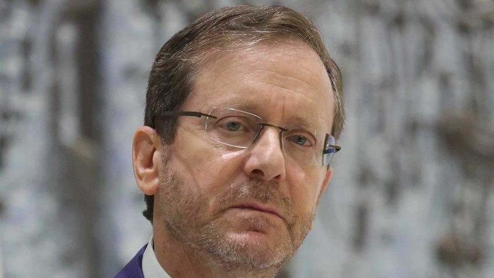 Israeli President Isaac Herzog