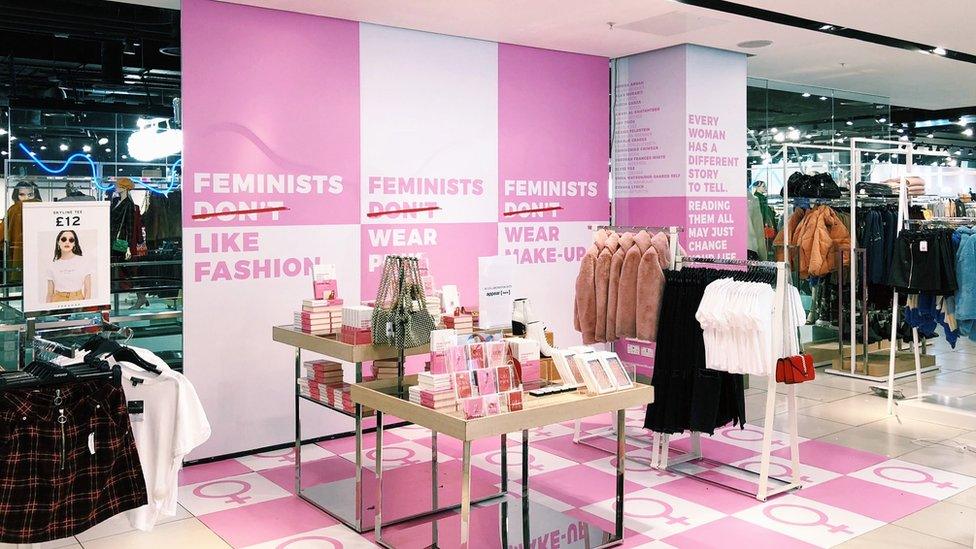 Feminist pop-up