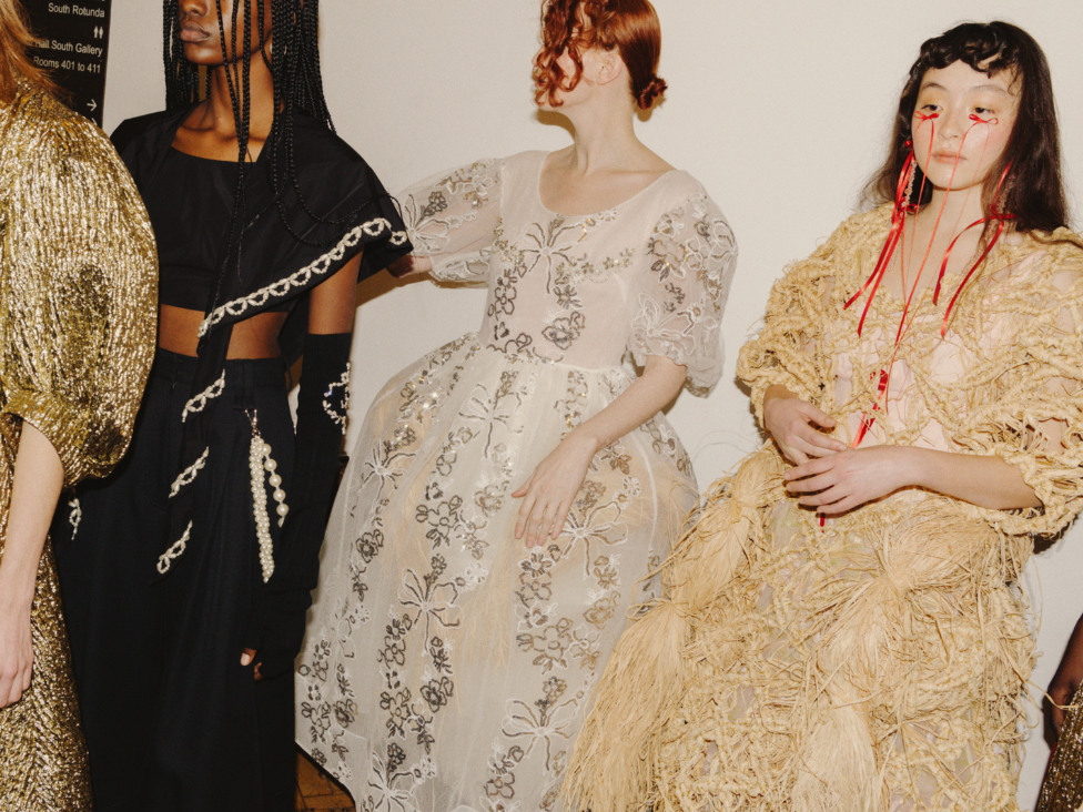 Backstage Simone Rocha AW23