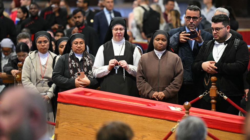Priests hope to represent West Midlands at Pope's funeral - BBC News
