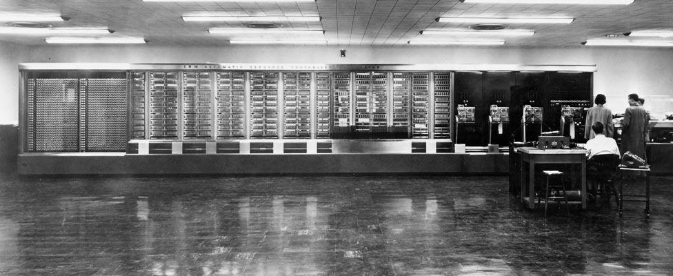 Harvard Mark 1 computer in 1944