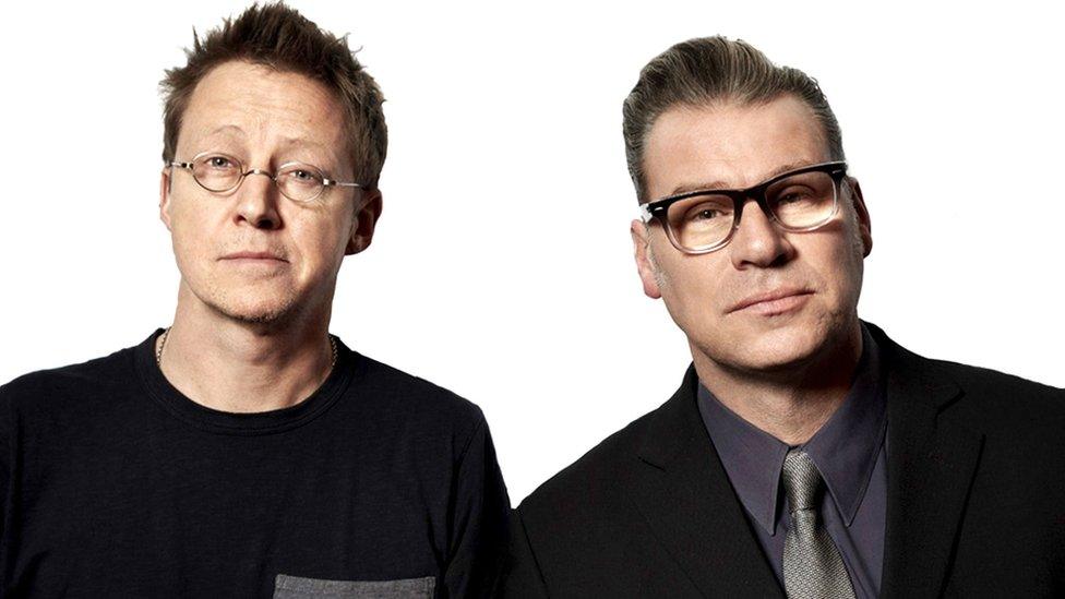 Simon Mayo (left) and Mark Kermode