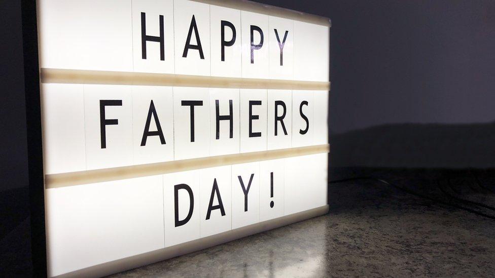 Father's Day sign