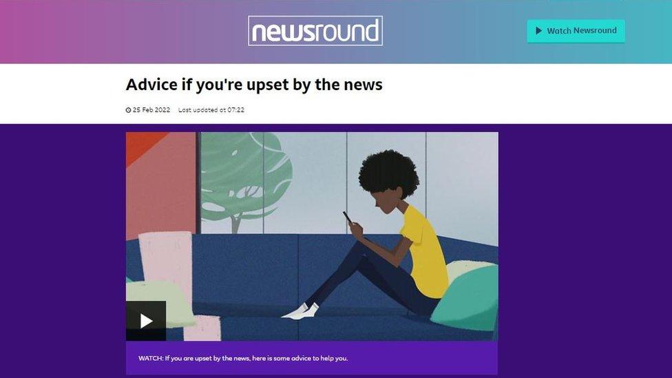 Newsround screen grab