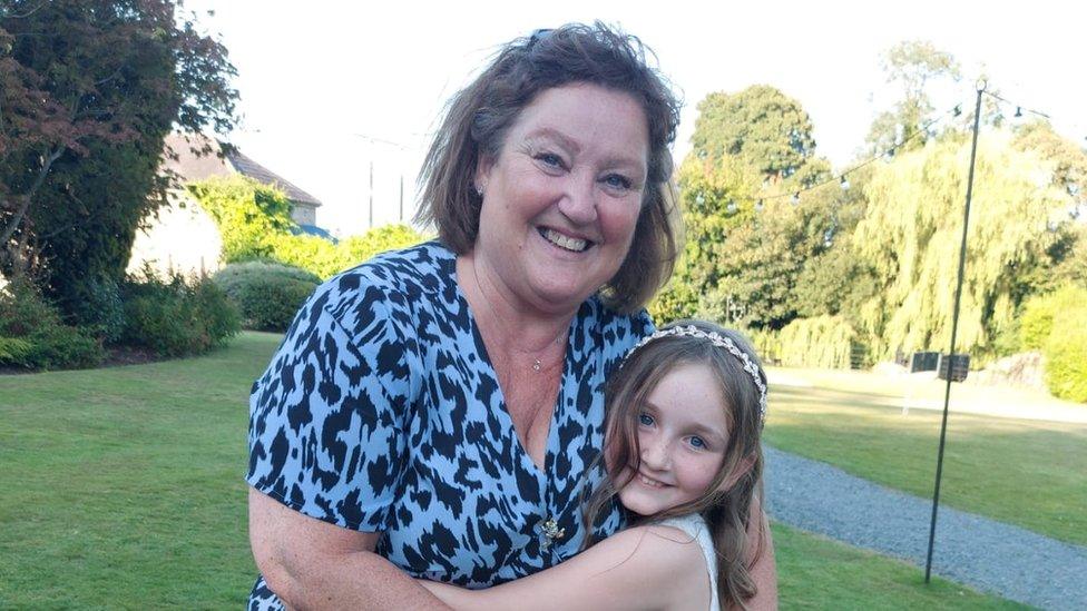 Annette Reid with her granddaughter, Olivia