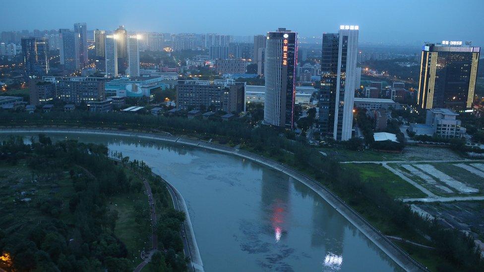 Chengdu skyline