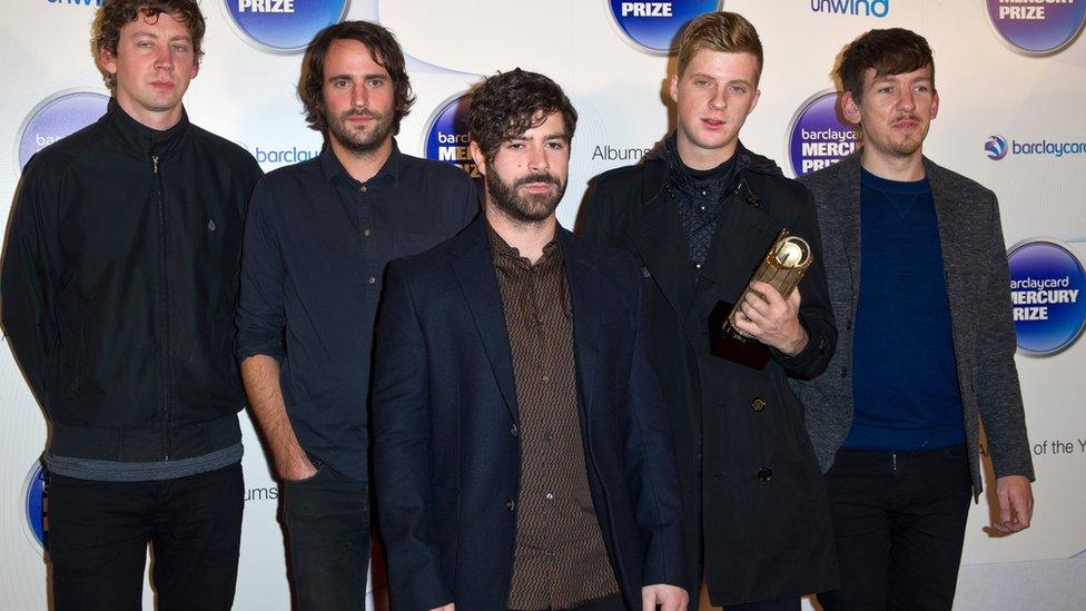 Foals at Mercury Prize 2013