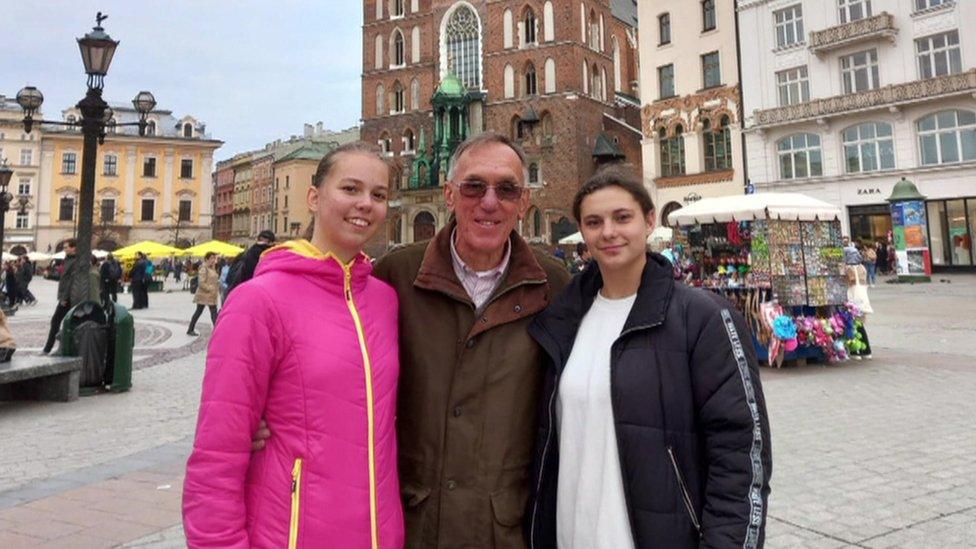 Ian Gould went to visit the family in Poland