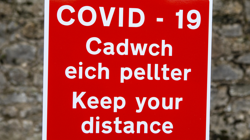 Covid sign