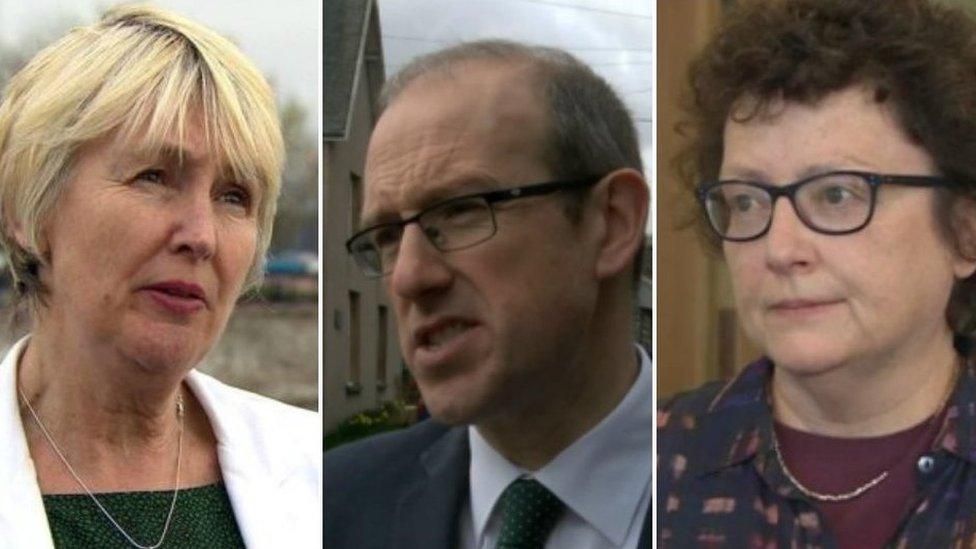 Sian Gwenllian, Llyr Gruffydd ac Elin Jones