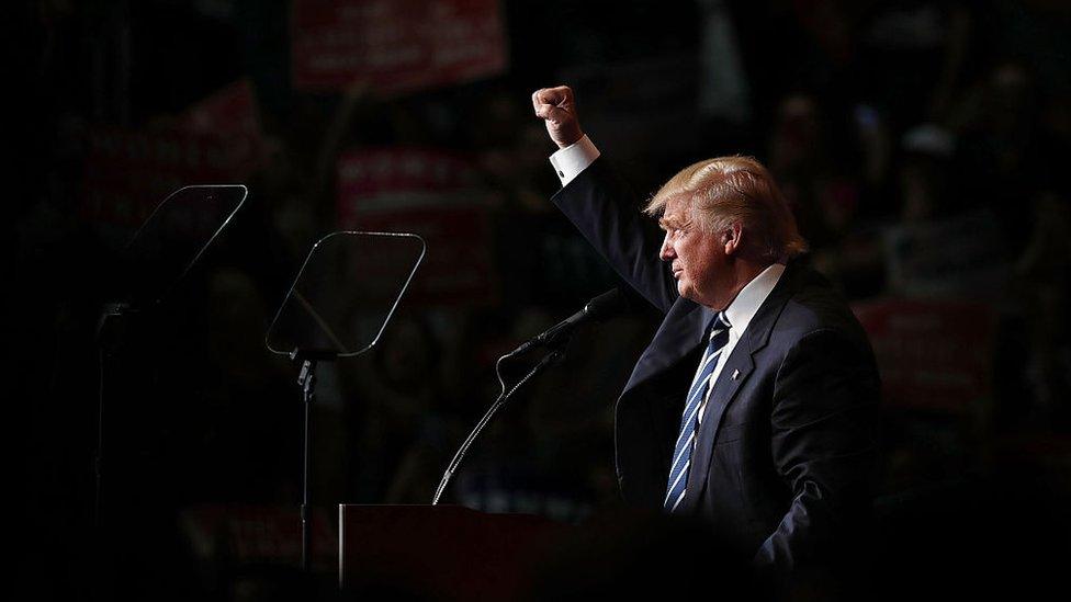 Donald Trump campaigns in Wisconsin