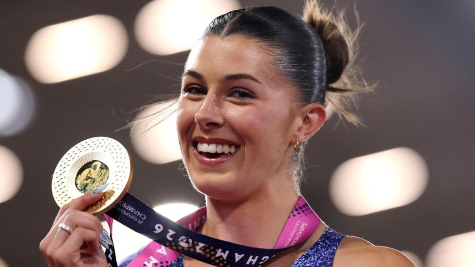 GB's Hunt wins European 100m gold