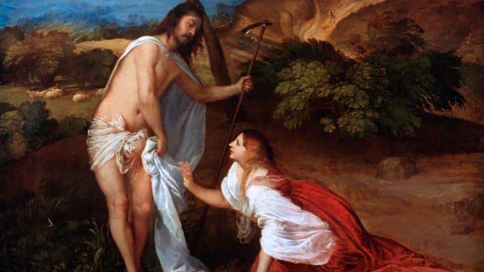 Noli me tangere by Titian