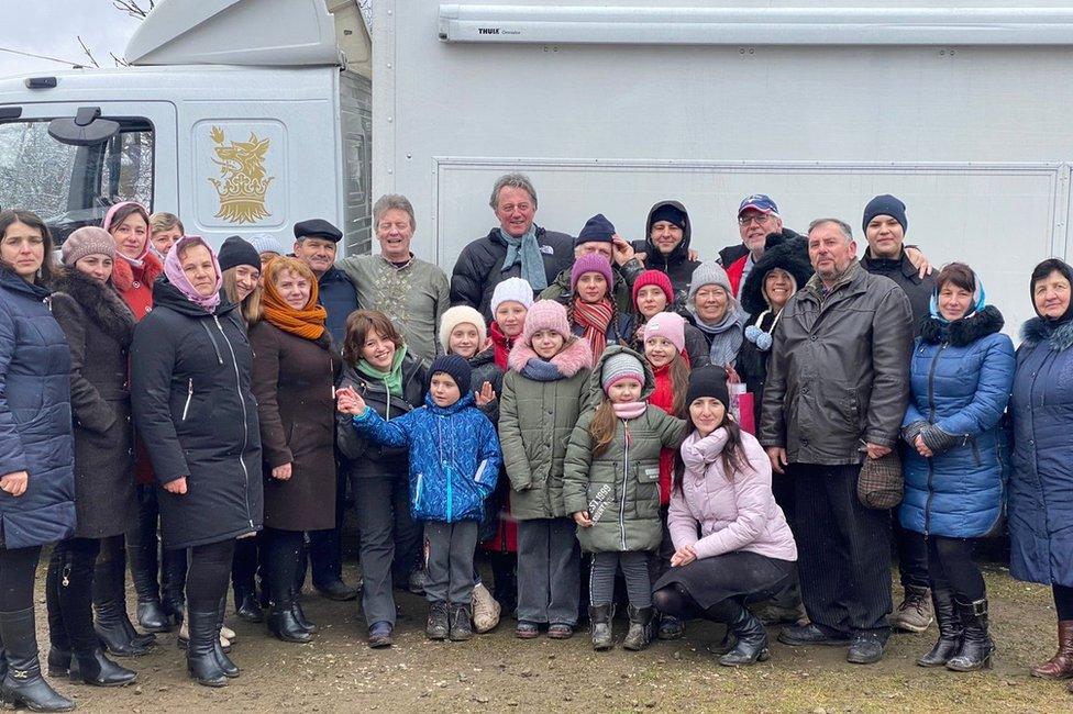 The community with the pizza van