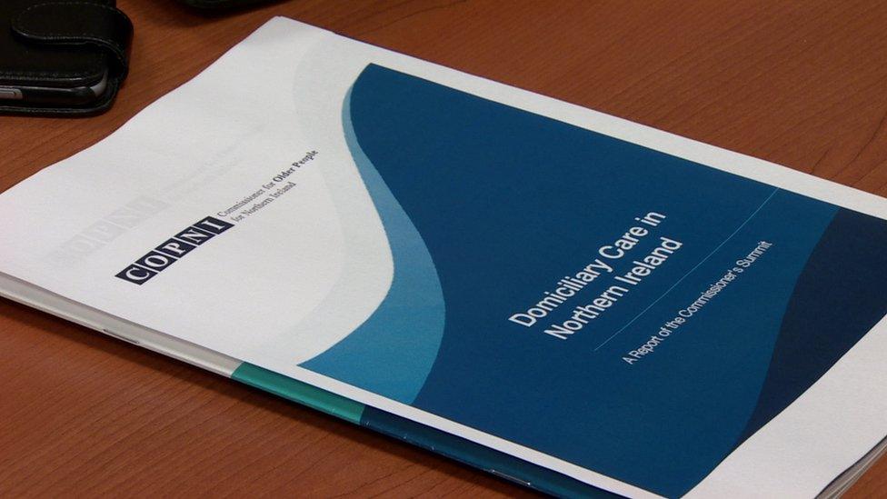 A copy of the Domiciliary Care in Northern Ireland report