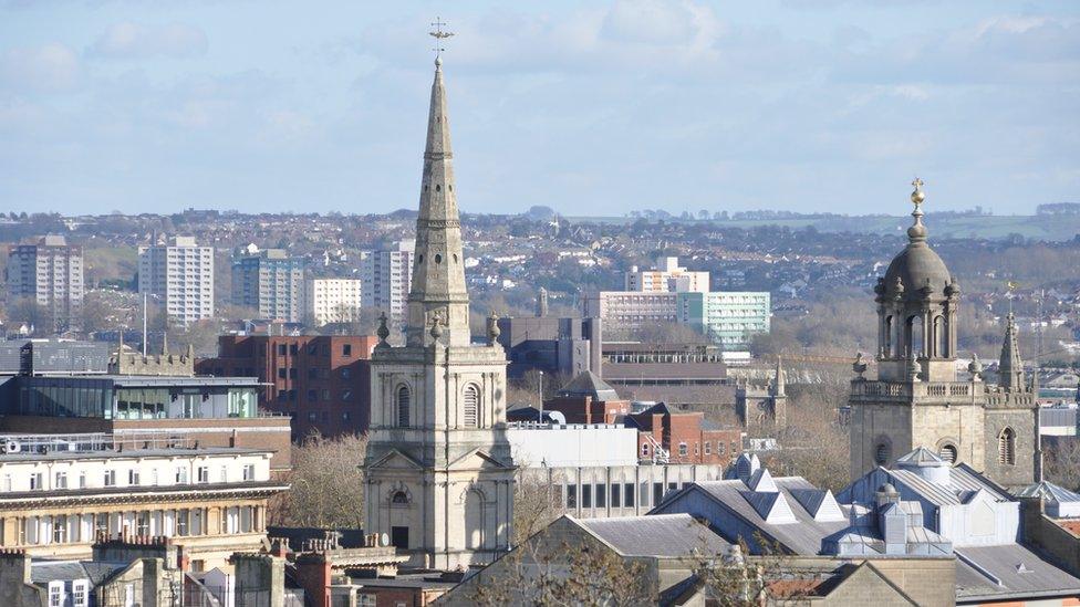 Bristol skyline