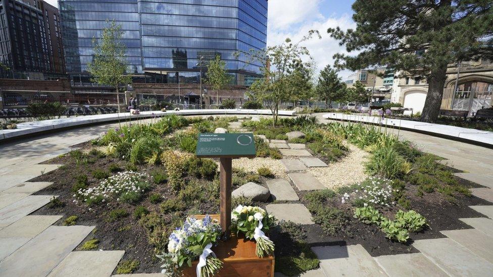 Glade of Light Manchester Arena memorial