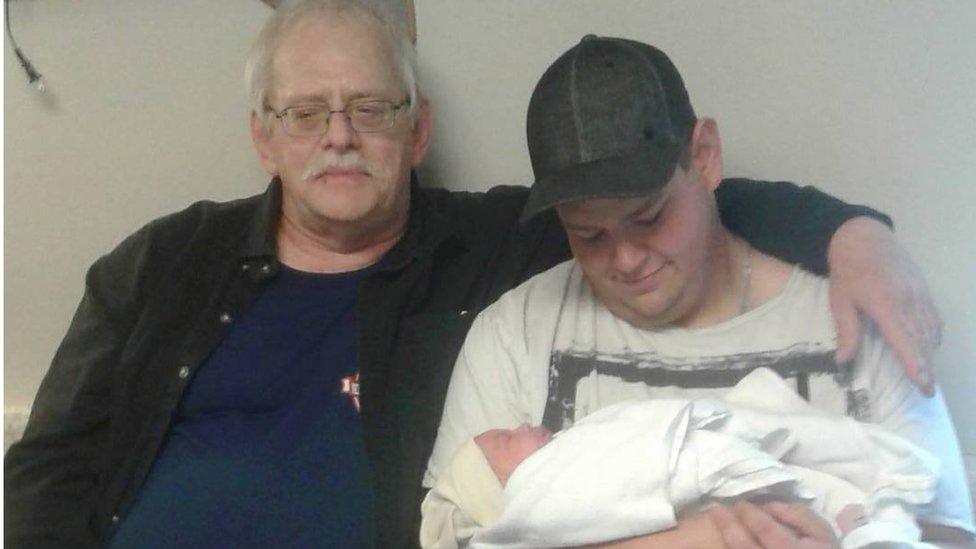 Grandfather, father and son all share the same birthday