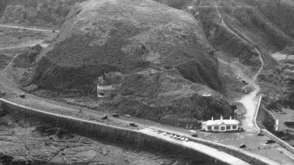 Bunker at St Catherine's breakwater