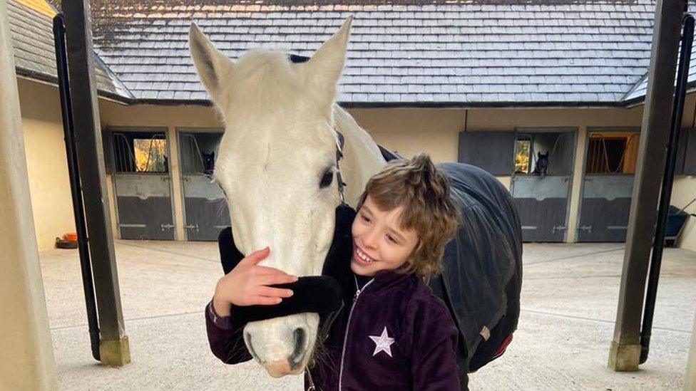 Amber and her horse