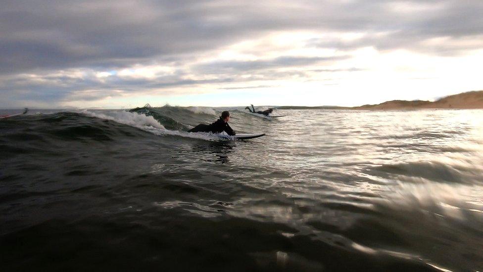 Jade surfing