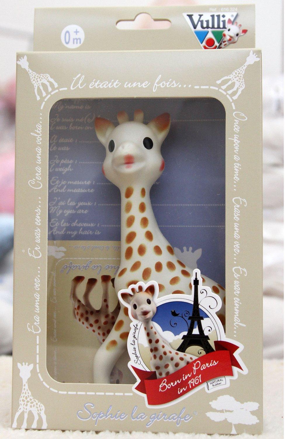 Baby giraffe squeaky toy online