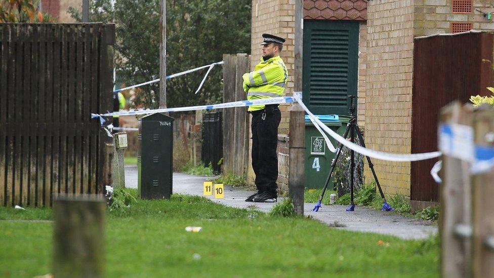 The scene in Aylesbury