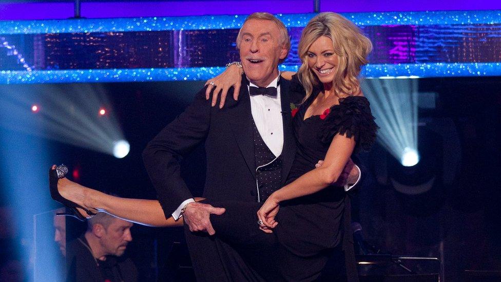 Sir Bruce and Tess Daly