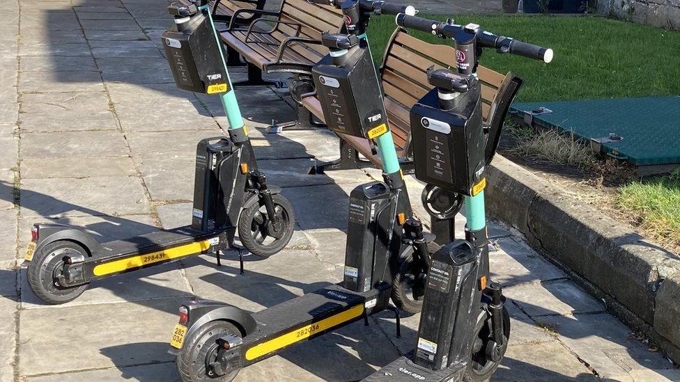 E-scooters