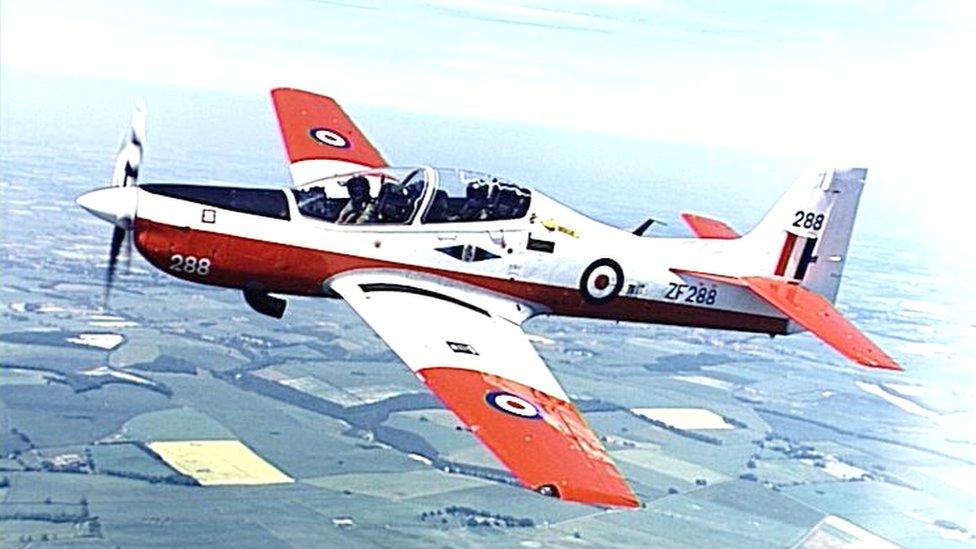 Tucano aircraft