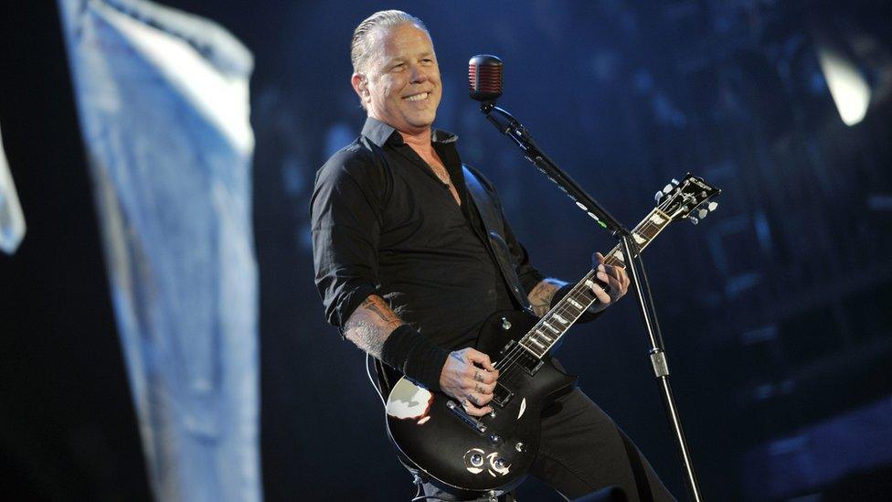 James Hetfield from Metallica