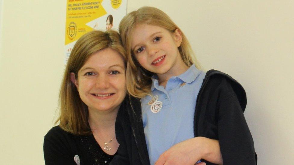 Dr Jo McCarthy with her daughter Niamh