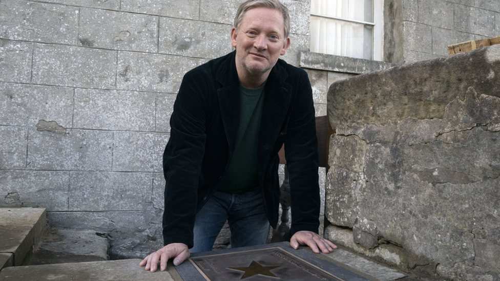 Douglas Henshall and Shetland star