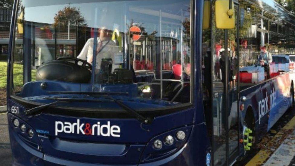 Winnersh Triangle park and ride